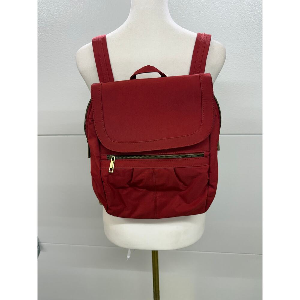 Travelon Red Anti-Theft RFID Backpack